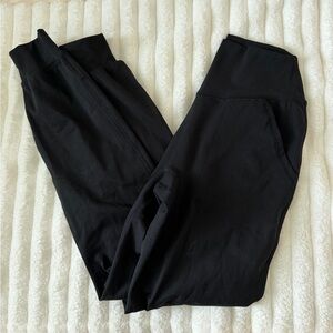 LIAISON The Label Black High-Waist Joggers with Side Pocket